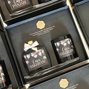 Candle & Diffuser Gift Set Black