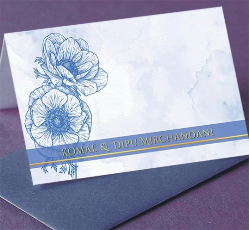 Blue Poppy Florals