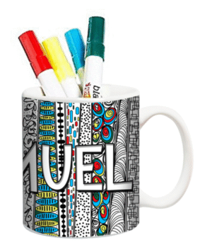 Vertical Horizons Doodle Mug