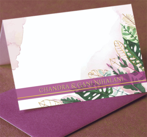 Magenta_Green Leaves