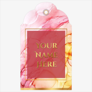 Dancing Colors Gift Tags