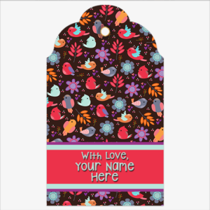 Birdsong Blooms Gift Tags