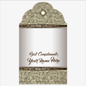Intricate Imprint Gift Tags