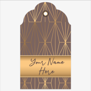 Artistic Geometry Gift Tags