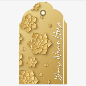 Empress Garden Gift Tags