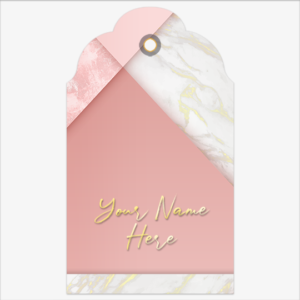 Color Block Gift Tags