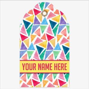Rainbow Mosaic Gift Tags