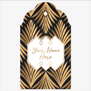 Art Deco Gift Tags