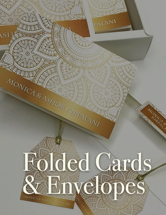 Folded Cards with Envelopes
